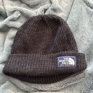 The North Face Black & Grey Lined Beanie